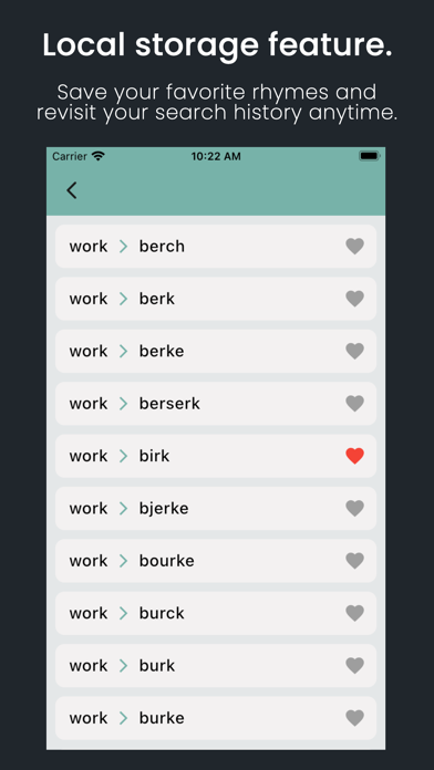 App screenshot