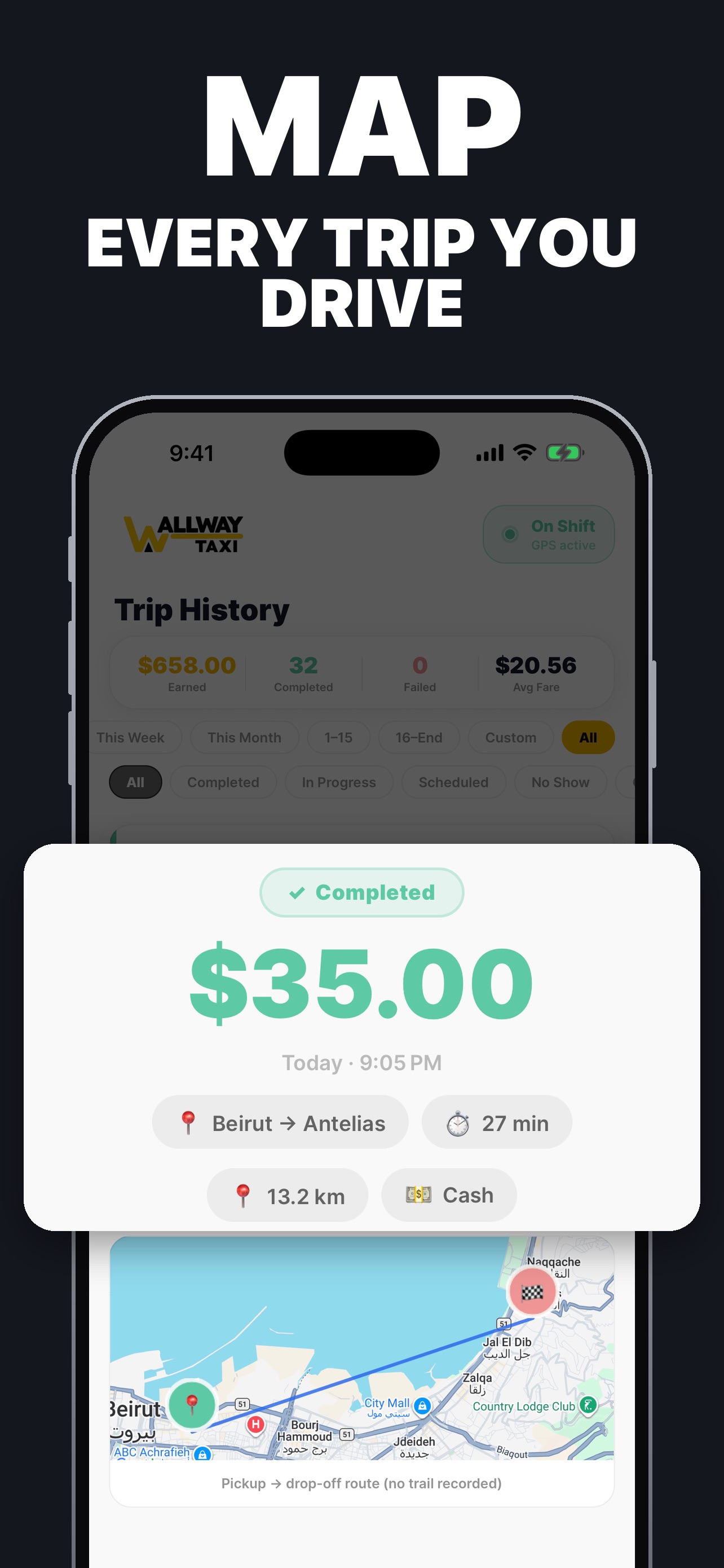 Screenshot 3 of AllWay Driver