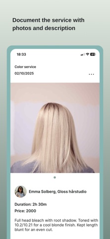 myHaircode screenshot