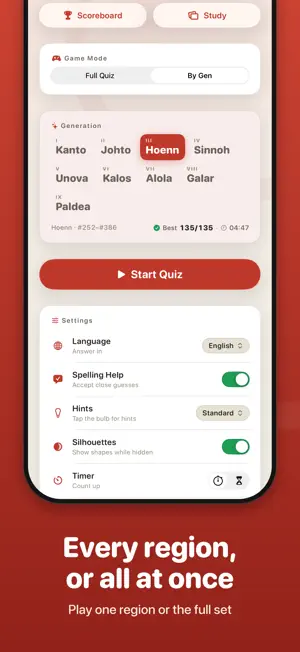 PkmnQuiz - Name them all! screenshot 2