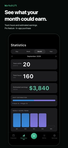 Shift Calendar & Work Roster Screenshot 2 of 5