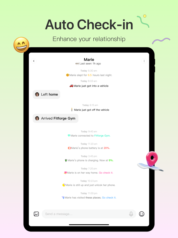 Screenshot #5 pour Bind: Couples' Auto Check-In