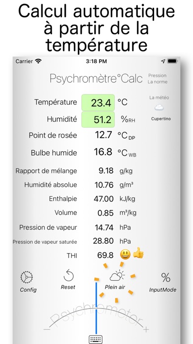 Screenshot #3 pour Calculer le Confort