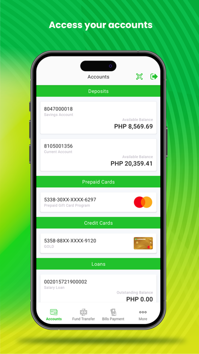 LANDBANK Mobile Banking Screenshot