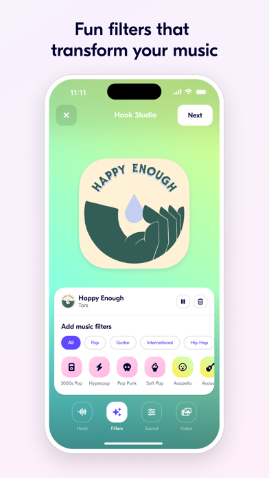 Hook - AI Remix & Mashup Maker Screenshot