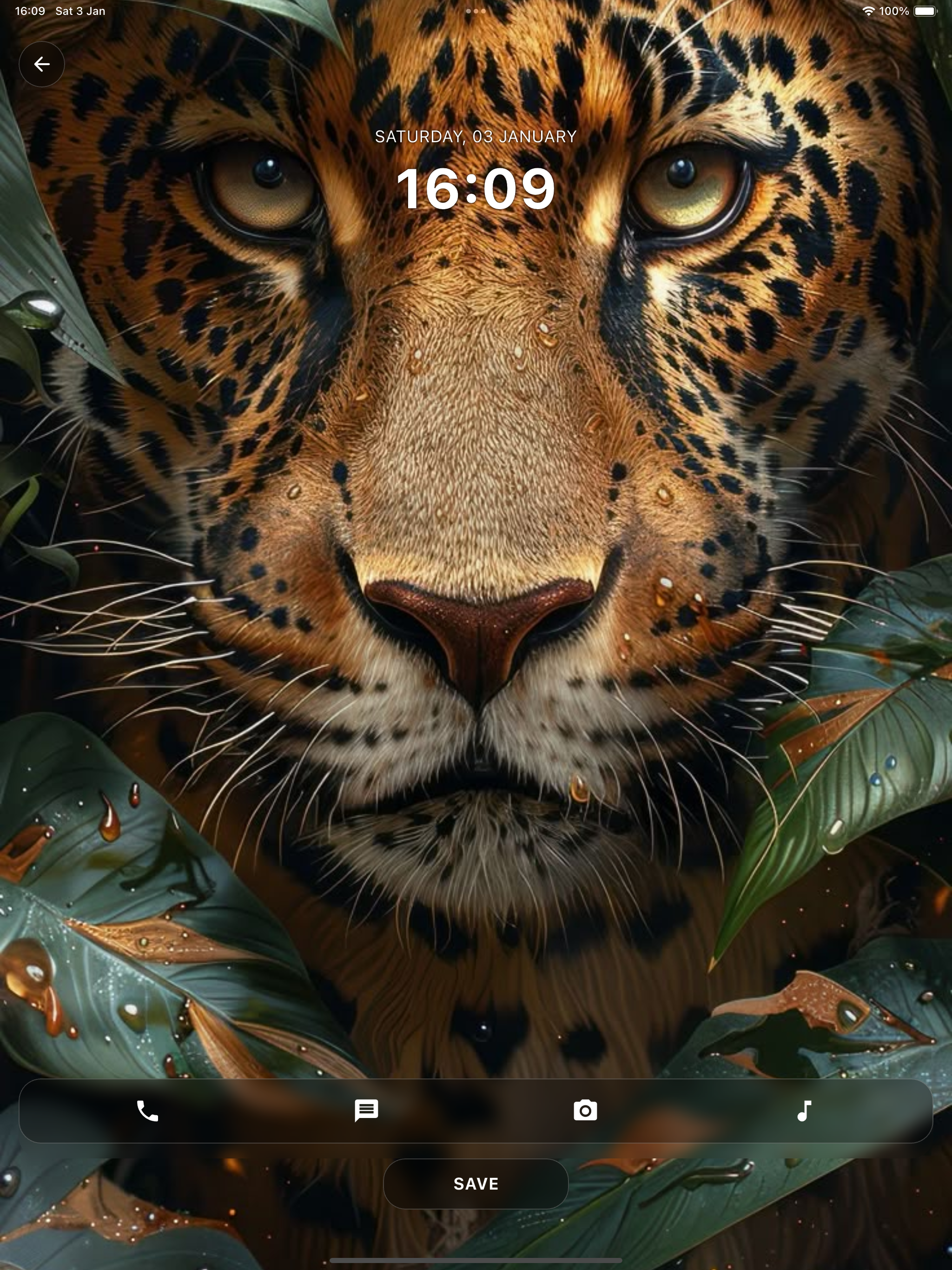 Jaguar Wallpaper 4K
