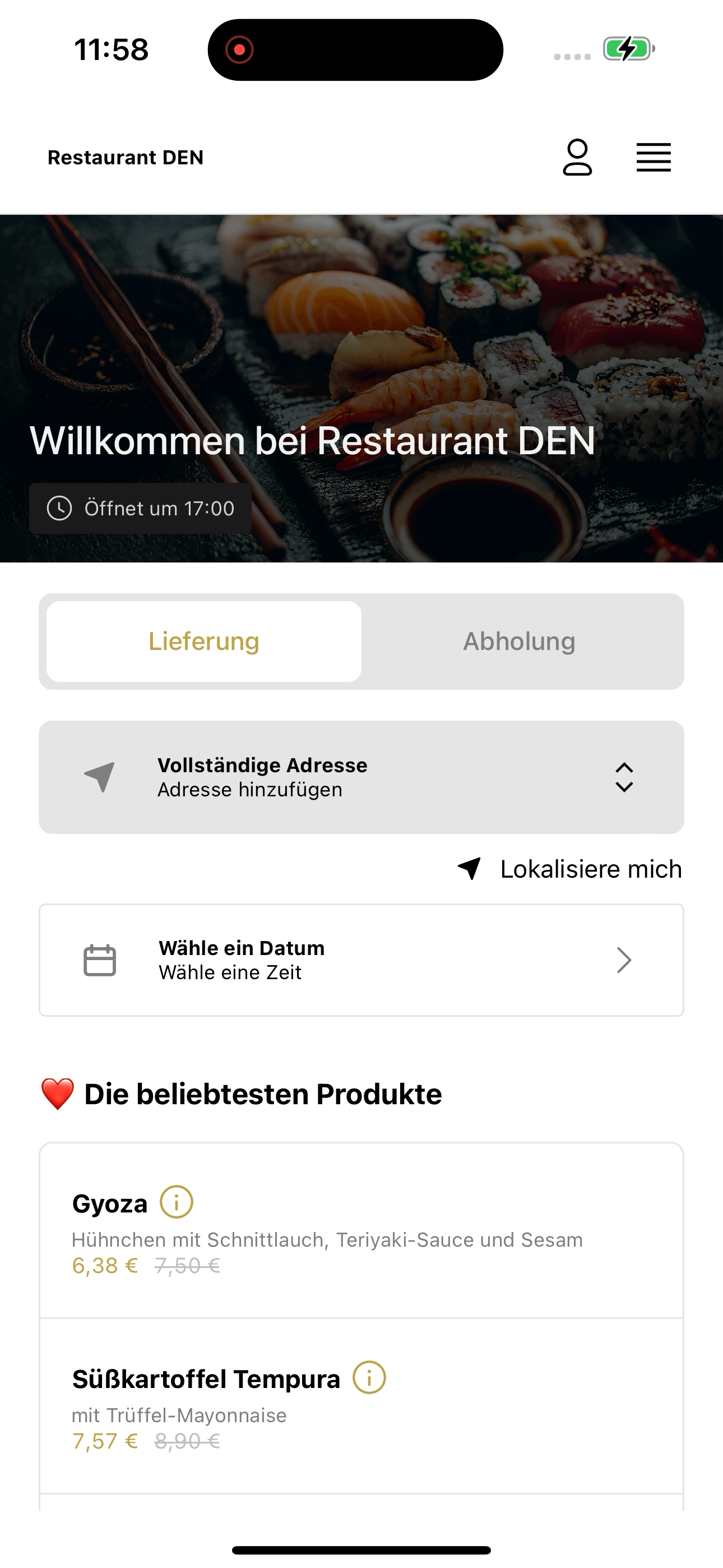 Restaurant DEN screenshot 6
