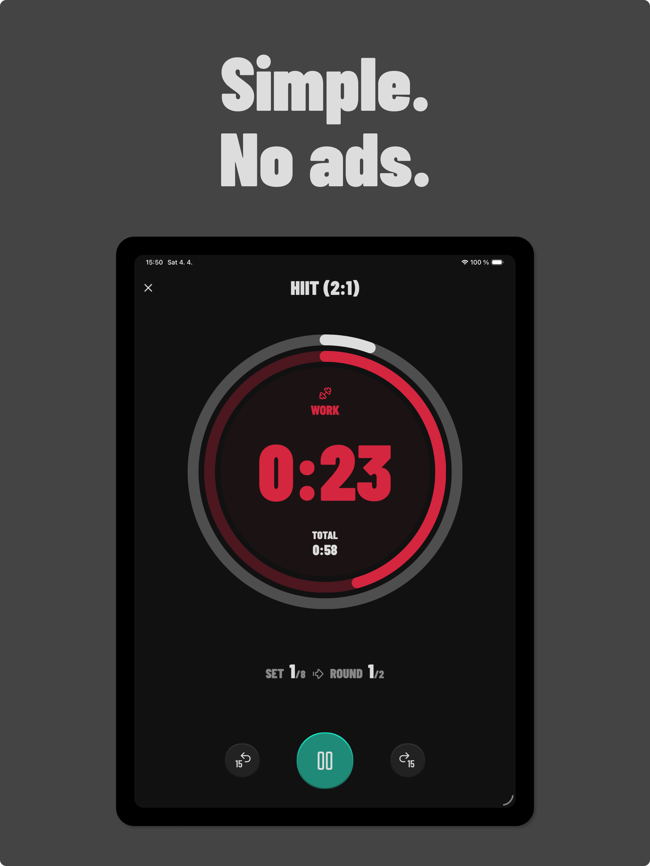 Go&Rest – HIIT Interval Timer