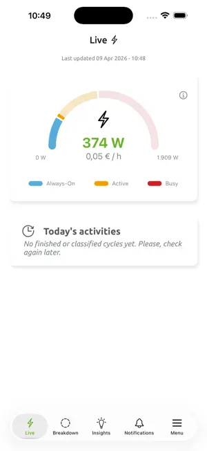 Voltaware Home screenshot 2