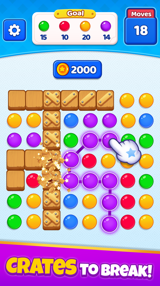#4. Connect Em All! - 3 Dots Link (iOS) Podle: Mrudul Babariya