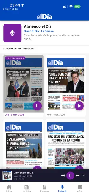 Diario el Día iPhone screenshot 3