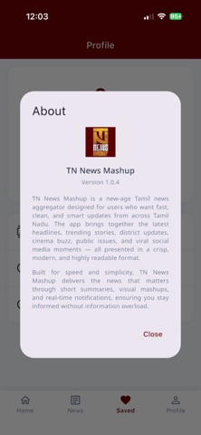 TN News Mashup screenshot