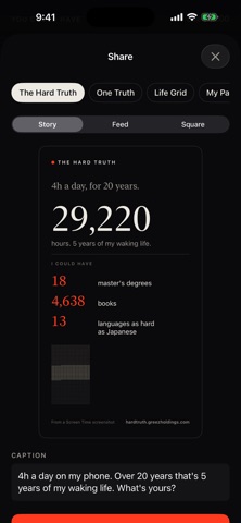 Hard Truth: Screen Time screenshot 3