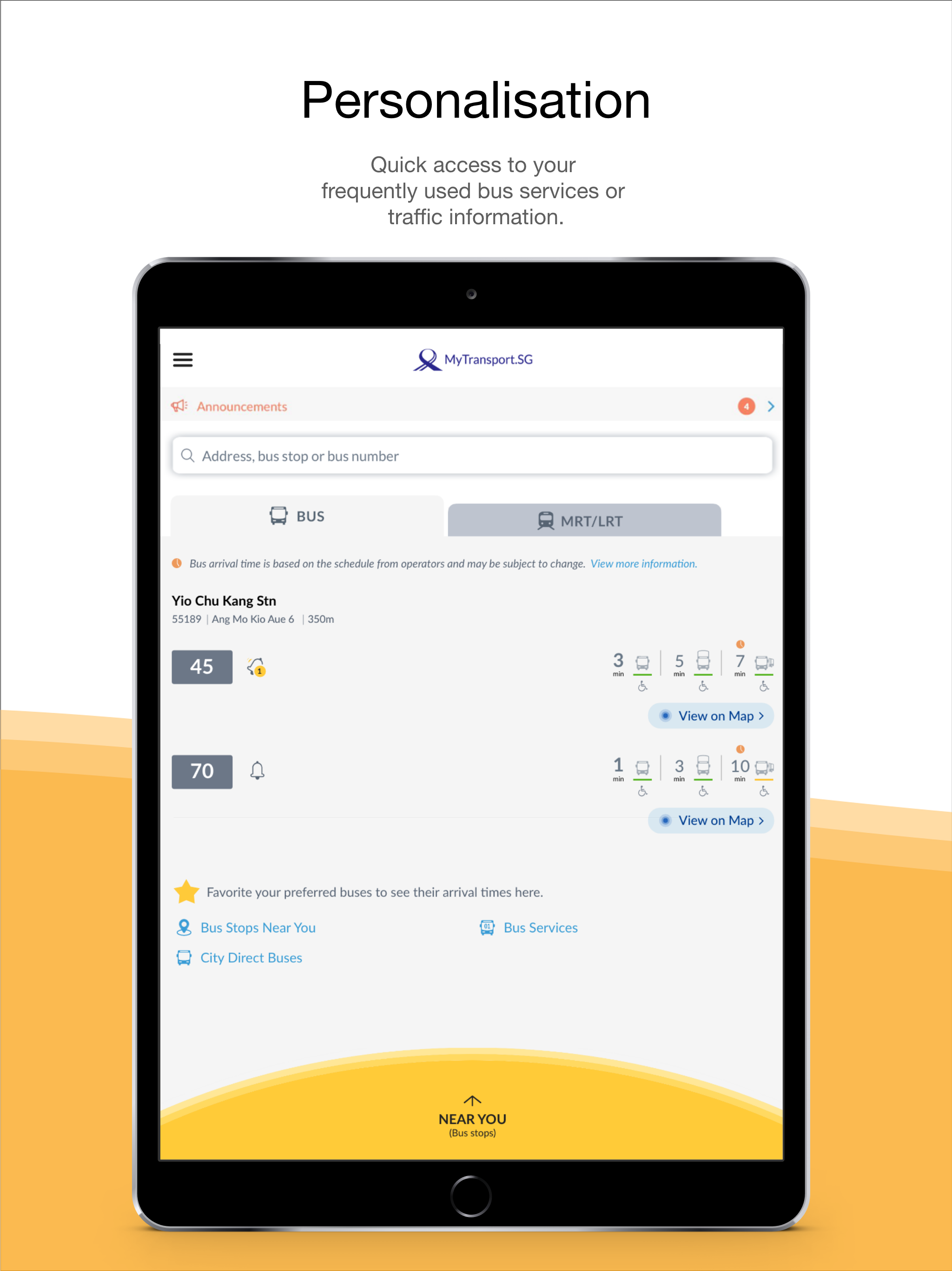 MyTransport.SG screenshot 11