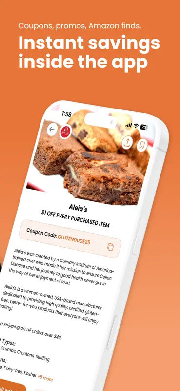 Gluten Dude: GF Restaurants screenshot 7 of 9