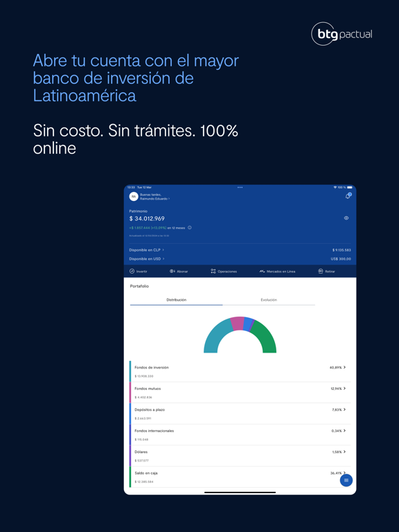 Screenshot #4 pour BTG Pactual Chile Inversiones
