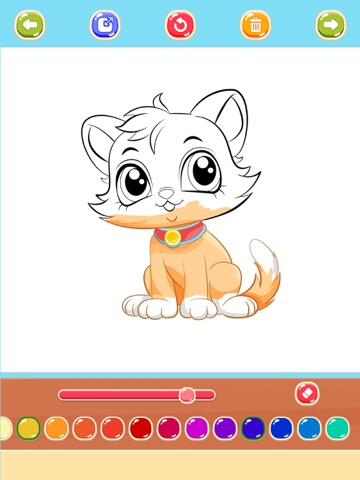 Farm Animals Coloring Book . iPad screenshot
