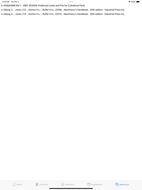 Screenshot #6 pour Fit Tolerance ANSI