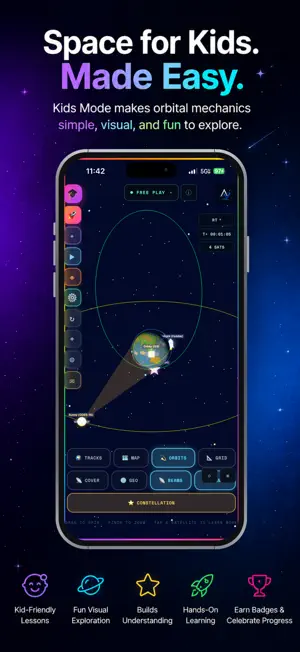 DeltaV Academy: 3D Orbit Sim screenshot 4