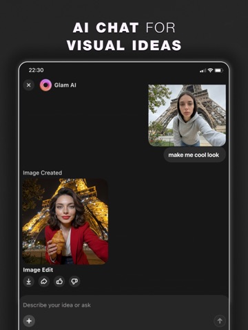Glam AI: Video & Photo Editor iPad screenshot 7