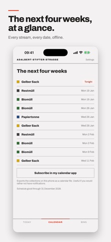 Bin Day Erlangen iPhone screenshot