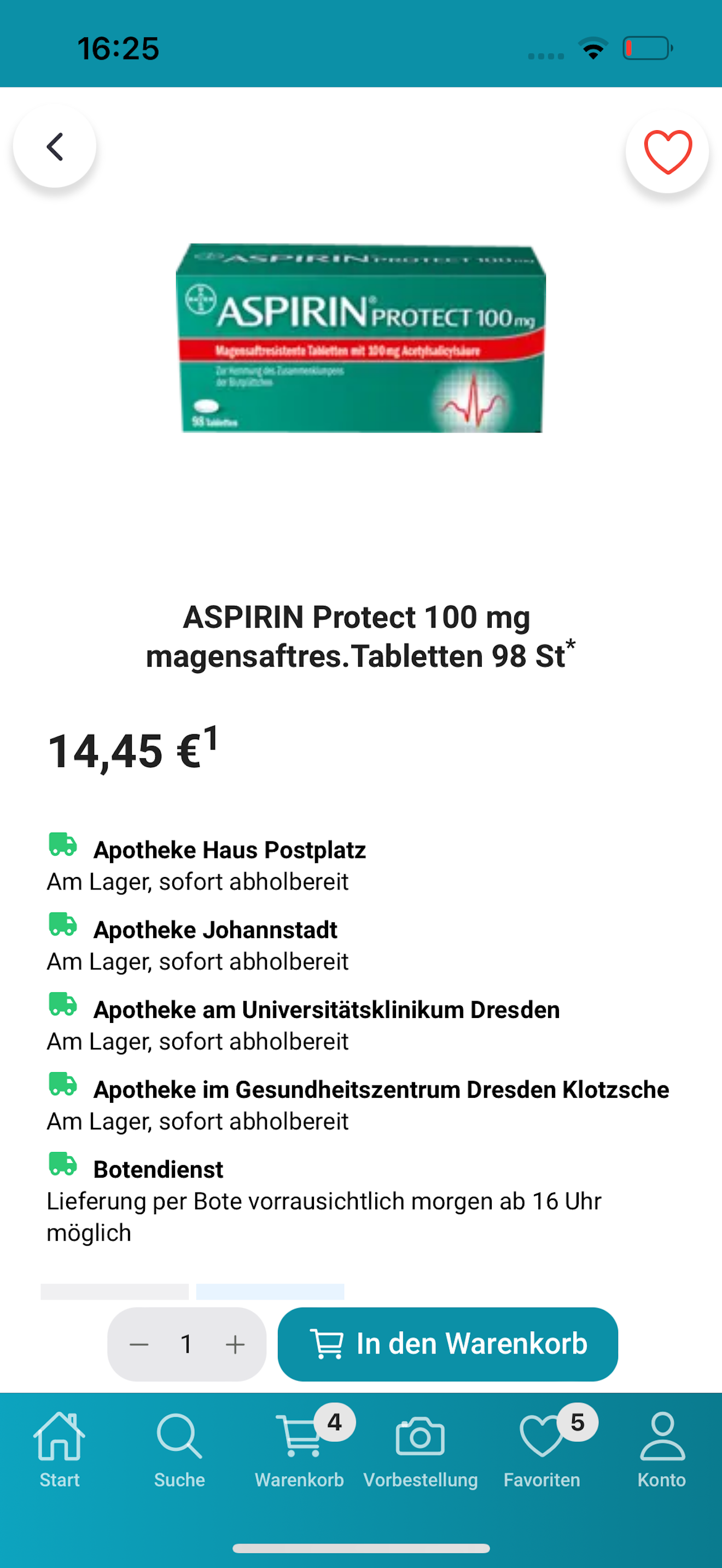 Apotheke Johannstadt Dresden screenshot 4