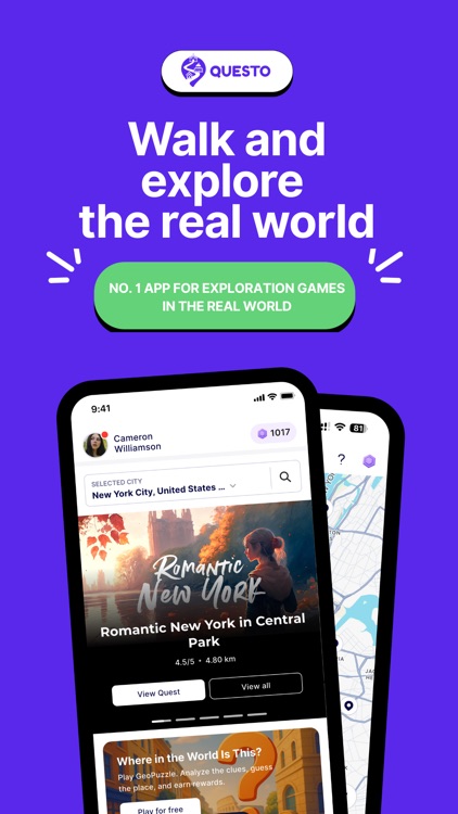 Questo: City Quests & Walks