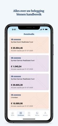 SynVest iPhone screenshot 3