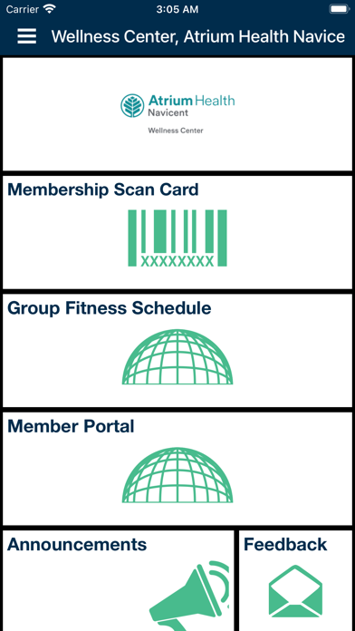Wellness Center Atrium Health Screenshot