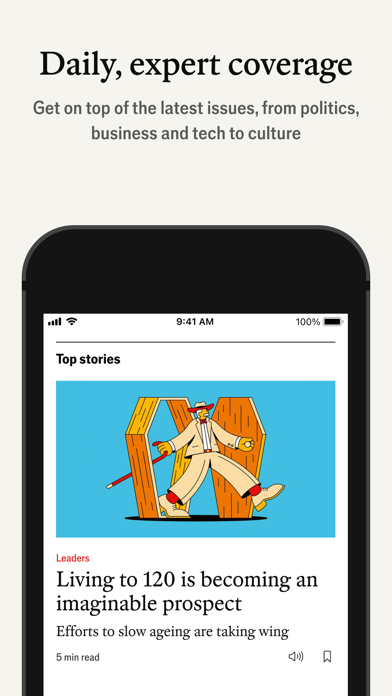 Screenshot #2 pour The Economist - News, Podcasts
