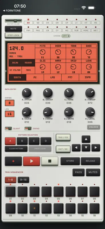 SWAY — Rhythm Instrument screenshot 1 of 1
