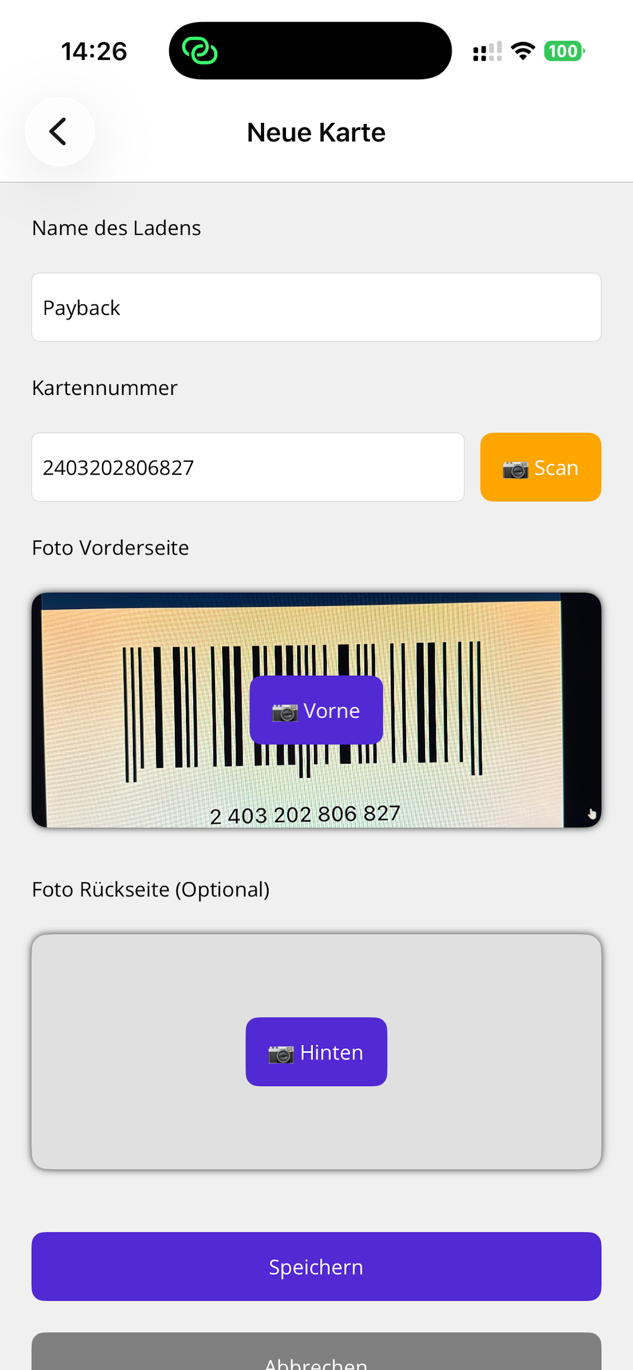 Meine Kunden-Karten – Offline screenshot 4