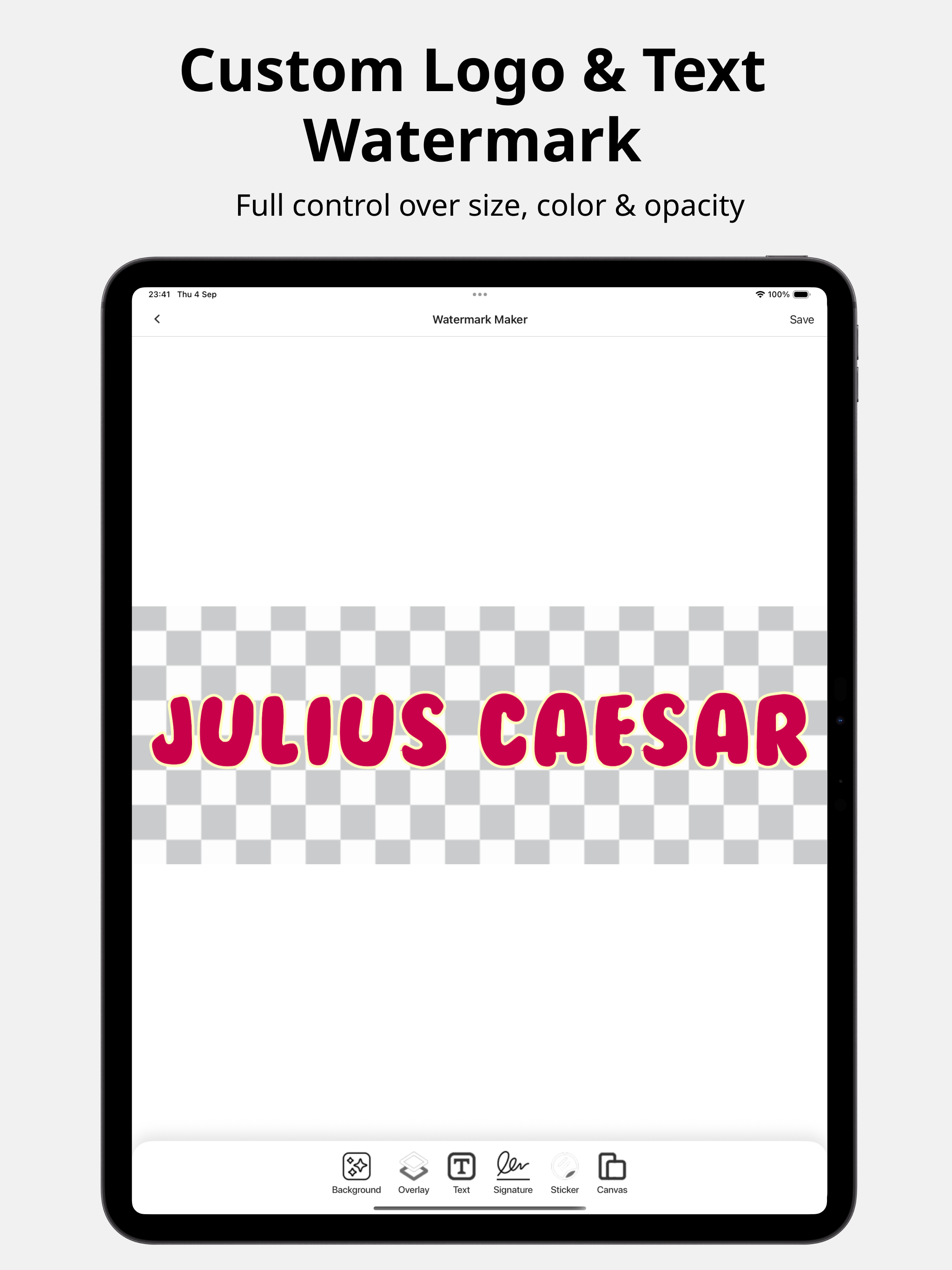 Watermark Maker: Add Logo&Text