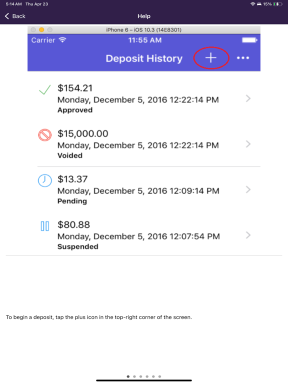 App screenshot