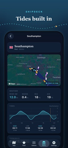 Shipdeck: AI Ship Tracker AIS iPhone screenshot 8