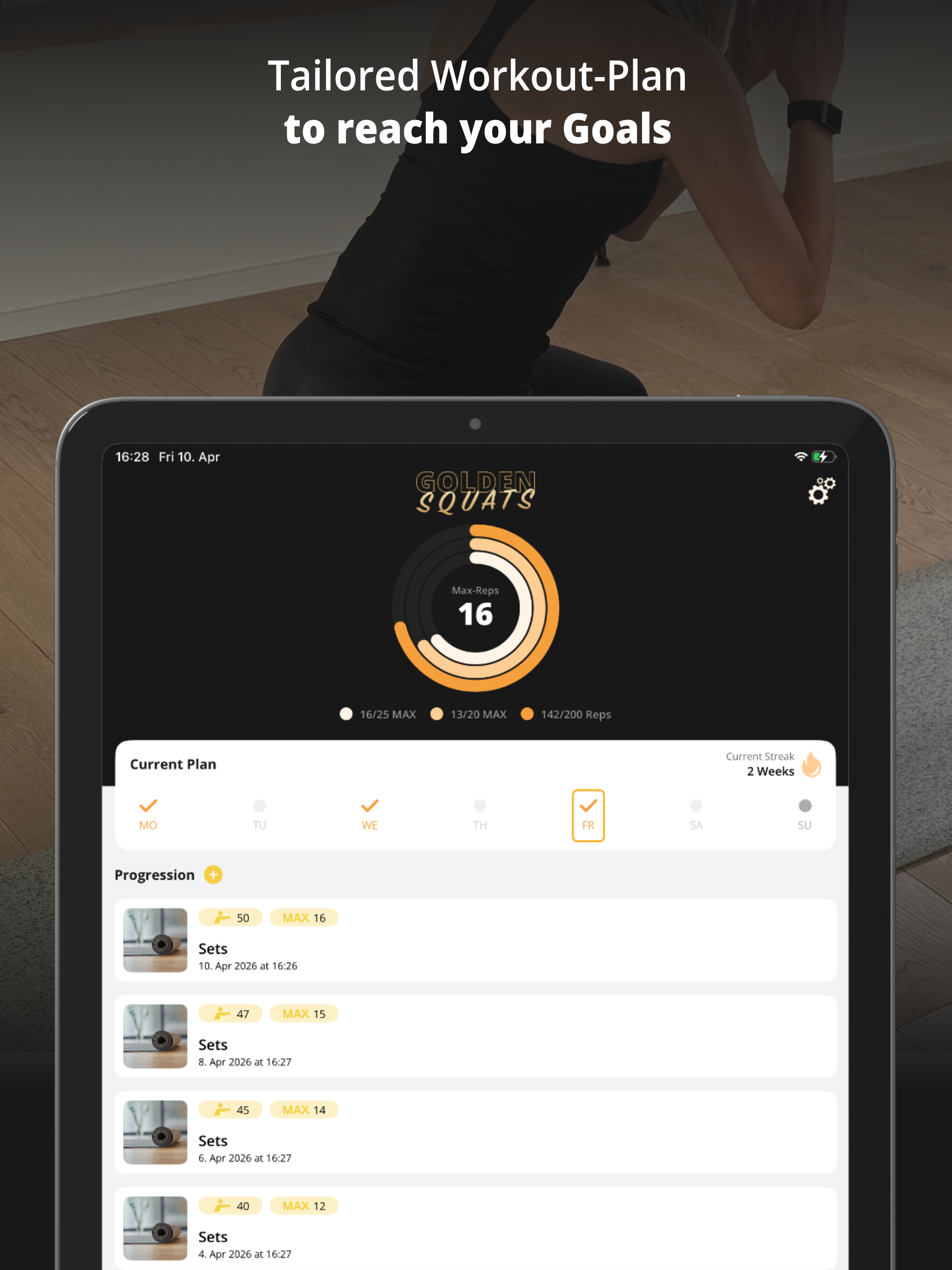 GOLDEN Squats - leg workouts