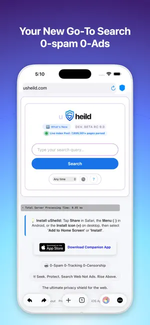 Shield Browser & Search Engine screenshot 3