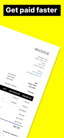 Freebie Invoice Makerのおすすめ画像3