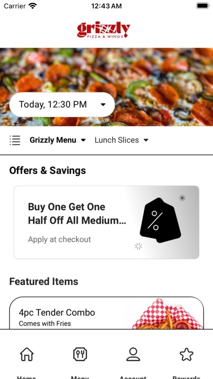 Grizzly Pizza & Wings