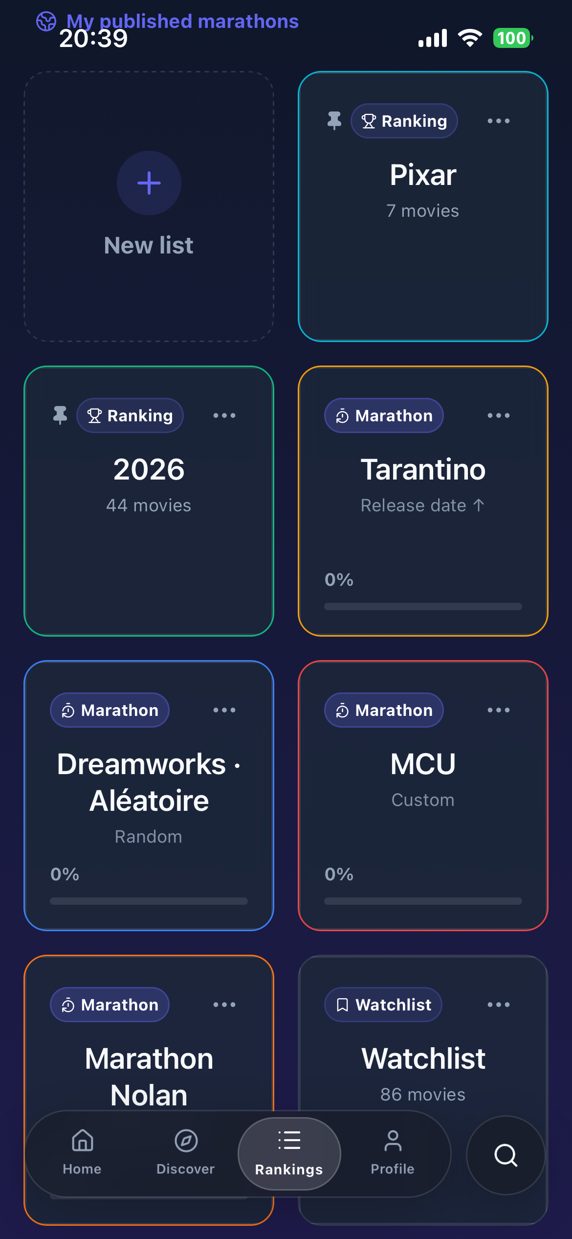 Moty: Movie Rankings screenshot 6