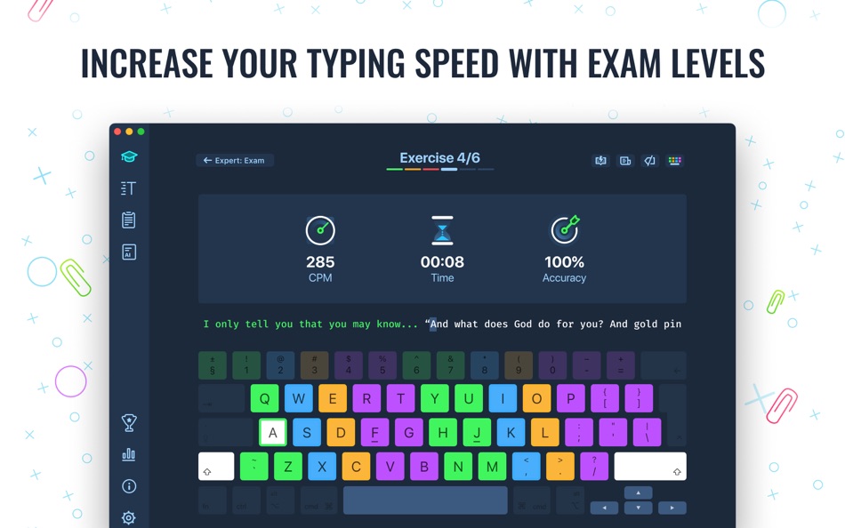 #1. Master of Typing 3: Practice (macOS) By: Improvision