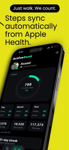 Active Rank iPhone screenshot
