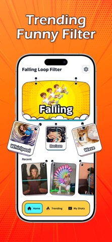 Falling Filter - Funny Loop screenshot