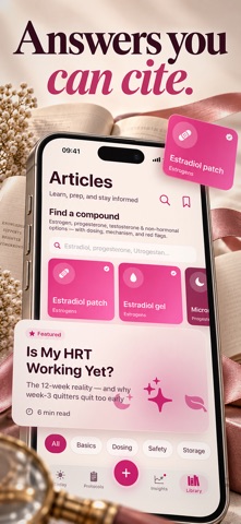 HRT AI: Menopause Tracker Screenshot 9 of 10