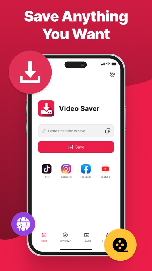 #1. ClipCatch: Save & Edit Video (iOS) Podle: Vu Van Phong