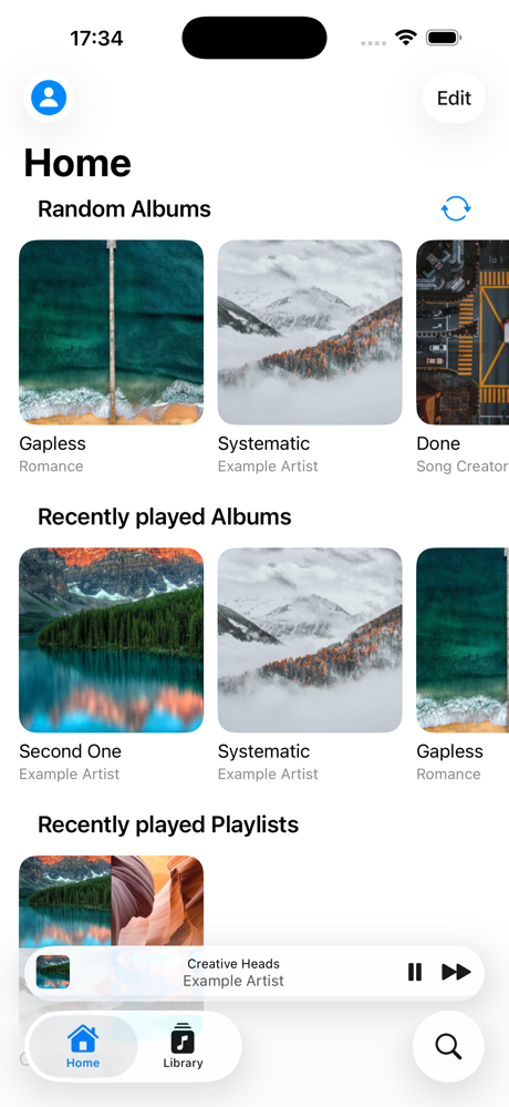 Amperfy Music screenshot 1