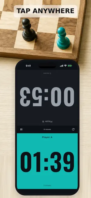 Chess Clock: Board & Go Timer screenshot 1