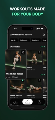 Goalsy: Strength Home Workout iPhone screenshot