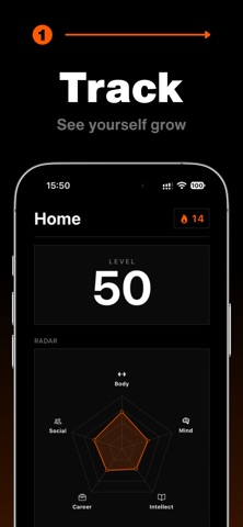 Sollow - Ranked Habit Tracker screenshot 1