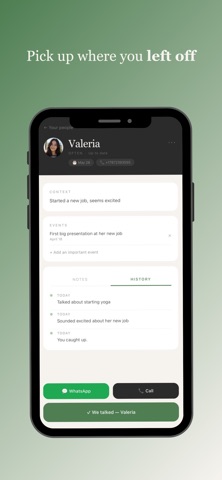 Vera: Relationship Reminders Screenshot 4 of 5